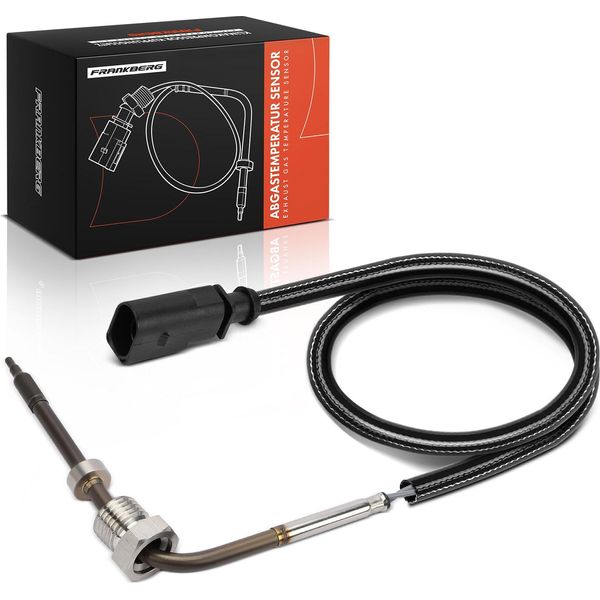 Frankberg 1X Sensore Temperatura Gas Di Scarico Per Audi Q7 4LB Porsche Cayenne 92A-image
