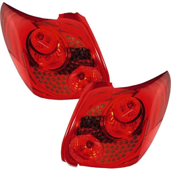 Set Luci Posteriori Sinistra Destra 12 V P21W PY21W W5W Hella Per Peugeot 207 E Altri Modelli-image