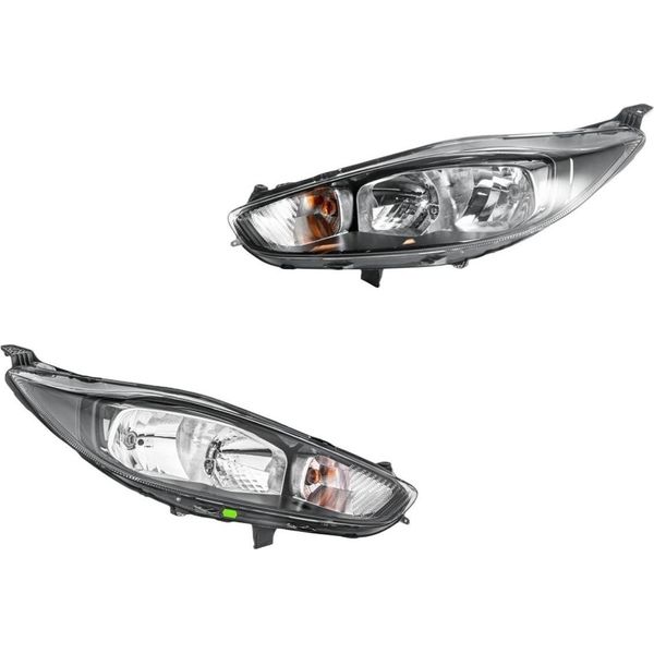 Set Fari Principali 12 V H15 W5W H7 PY21W Alogeni Hella Per Ford Fiesta E Altri Modelli-image