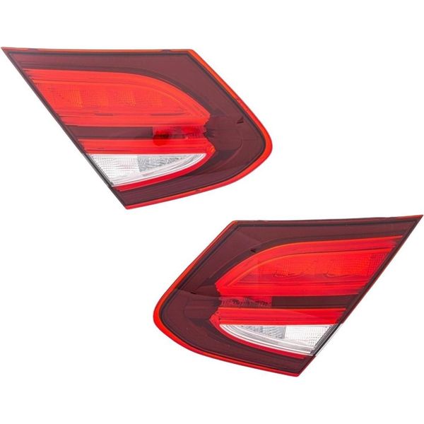 Set Luci Posteriori Sinistra E Destra Led Hella Per MERCEDES-BENZ Classe C E Altri Modelli-image
