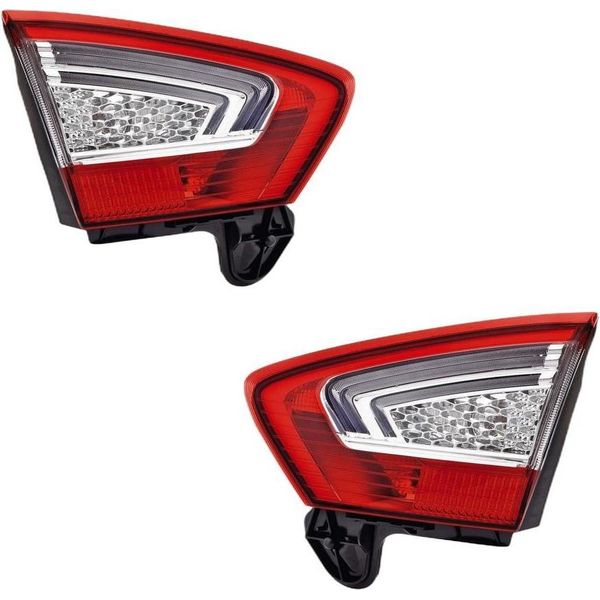 Set Luci Posteriori Sinistra Destra H21W Led P21W Hella Per Ford Mondeo E Altri Modelli-image