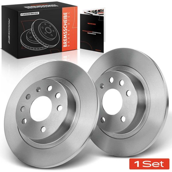 Frankberg 2X Dischi Freno Asse Posteriore Per Opel Signum Vectra C Caravan Cc Saab 9-3 Cabriolet Estate 9-3X-image