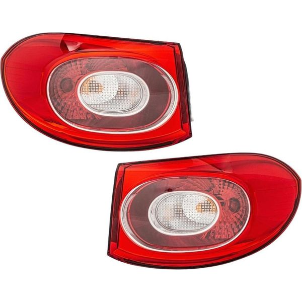 Set Luci Posteriori Sinistra Destra 12 V P21W WY21W Hella Per Vw Tiguan-image