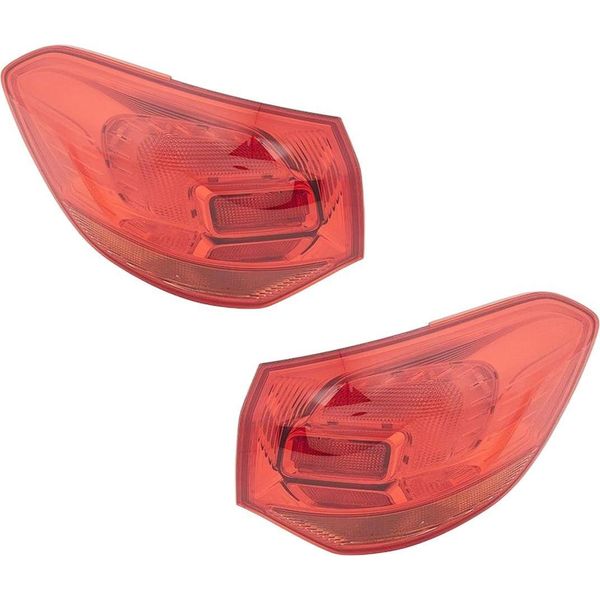 Set Luci Posteriori Sinistra Destra P21W PY21W W5W Hella Per Opel Astra E Altri Modelli-image