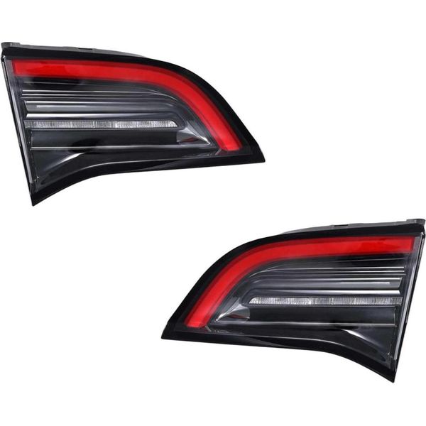 Set Luci Posteriori Sinistra Destra 12 V Led Hella Per Tesla Model E Altri Modelli-image