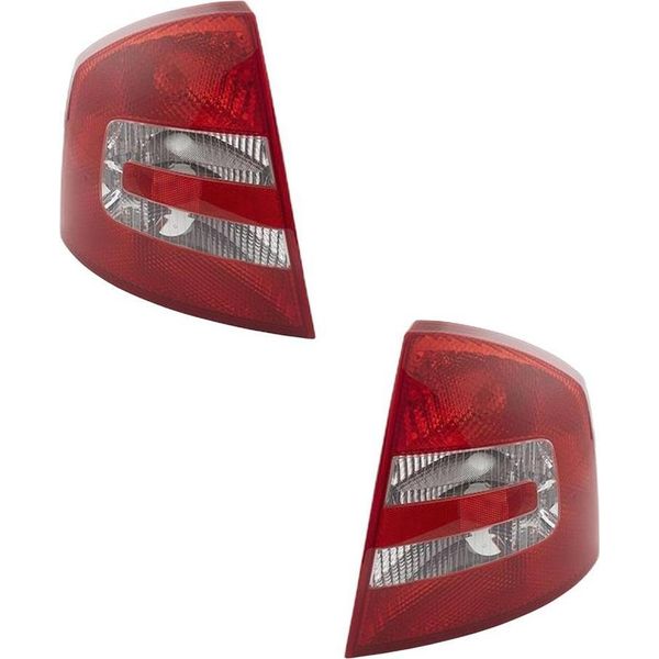 Set Luci Posteriori Sinistra Destra P21/4W P21W PY21W W3W Hella Per Skoda Octavia E Altri Modelli-image