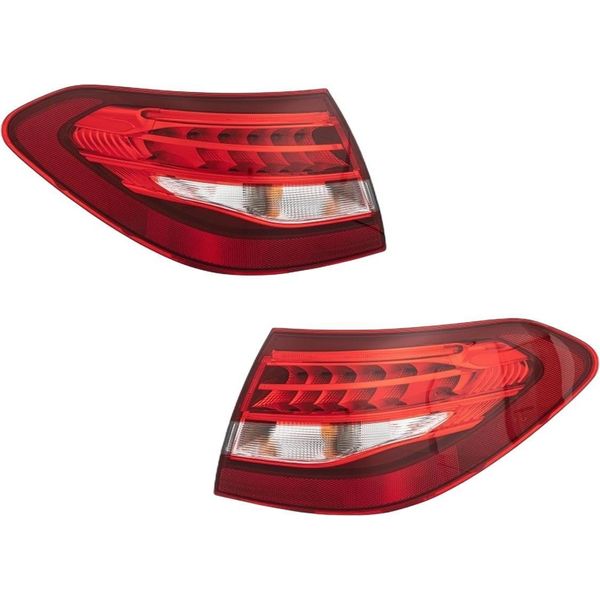 Set Luci Posteriori Sinistra E Destra 12 V Led PY21W Hella Per Mb Classe C-image