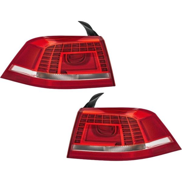 Set Luci Posteriori Sinistra Destra 12 V Led PY21W W21W Hella Per Vw Passat-image