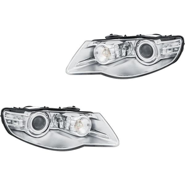 Set Fari Principali Sinistro 12 V W5W D1S/H7 P21W Bi-Xenon Hella Per Vw Touareg-image