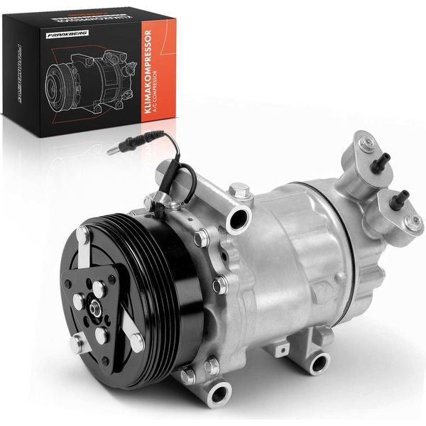 Frankberg 1X Compressore Aria Condizionata Per Renault Clio Ii Bb Cb Kangoo KC0/1 Dacia Logan Sandero-image