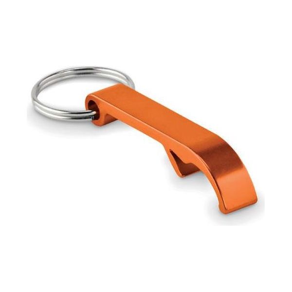 Midocean - "Ovikey"" Portachiavi In Alluminio Riciclato MO354 (1,3 Cm X 7,5 Cm X 2,5 Cm) (Arancione)"-image