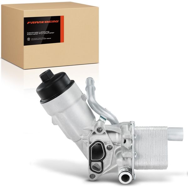 Frankberg 1X Radiatore Olio+Filtro Olio Per Chevrolet Cruze Opel Astra J Insignia A Zafira C-image