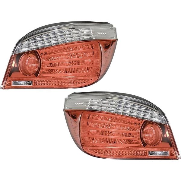 Set Luci Posteriori Sinistra Destra 12 V Led P21W W16W Hella Per Bmw Serie 5-image