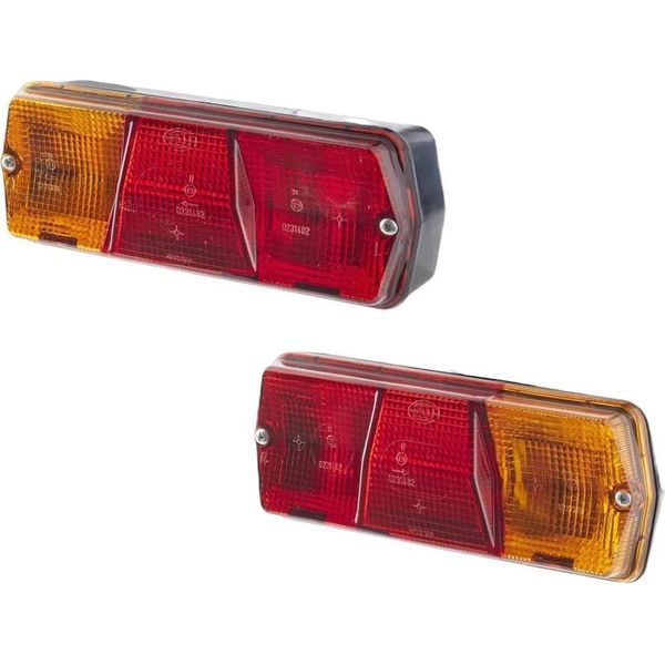 Set Luci Posteriori Sinistra Destra 12 V 24 V P21W R10W Alogene Hella Per Mb T2 E Altri Modelli-image