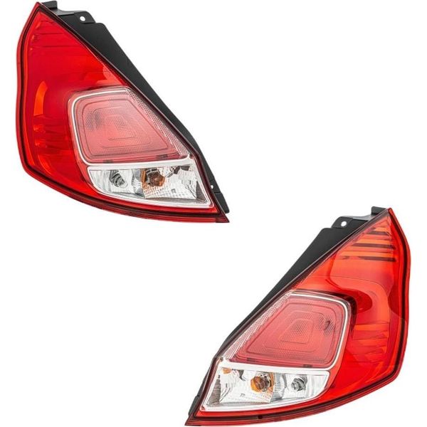 Set Luci Posteriori Sinistra Destra 12 V P21/5W PY21W W16W Hella Per Ford Fiesta E Altri Modelli-image