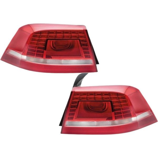 Set Luci Posteriori Sinistra Destra 12 V Led PY21W W21W Hella Per Vw Passat E Altri Modelli-image