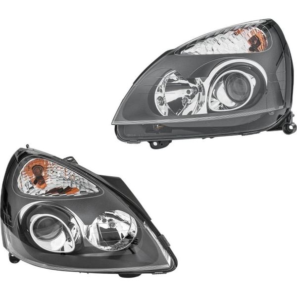 Set Fari Principali 12 V PY21W W5W D2S/H7 Alogeni Allo Xeno Hella Per, Tra Gli Altri, Renault-image