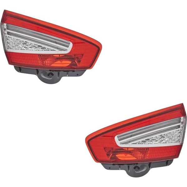 Set Luci Posteriori Sinistra Destra Led H21W P21W Hella Per Ford Mondeo E Altri Modelli-image