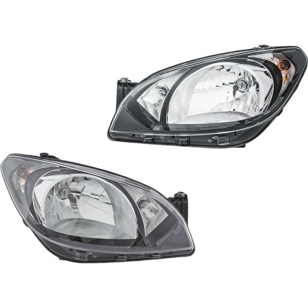 Set Fari Principali 12 V W21/5W PY21W H4 Alogeni Hella Per Skoda Citigo E Altri Modelli-image