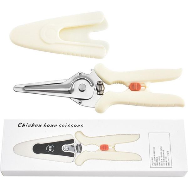 Inf Forbici Da Cucina In Acciaio Inox Per Ossa Di Pollo - Multifunzione-image