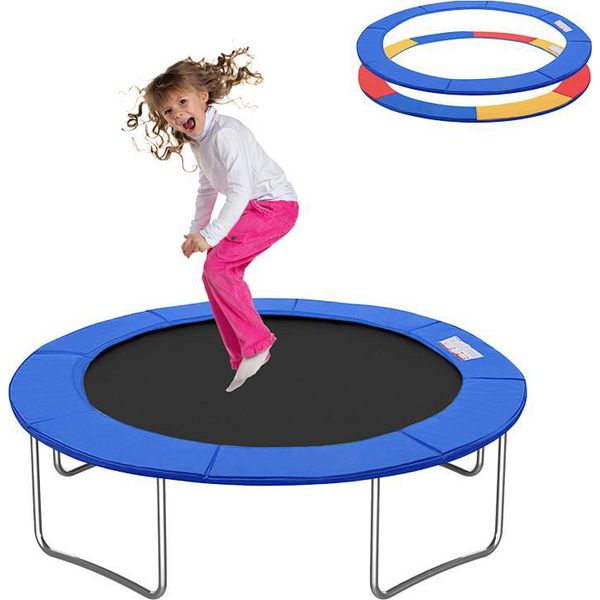 Copertura Per Bordo Trampolino Izrielar Ø 244 Cm Blu, Protezione Per Molle, Resistente Agli Strappi E Impermeabile-image