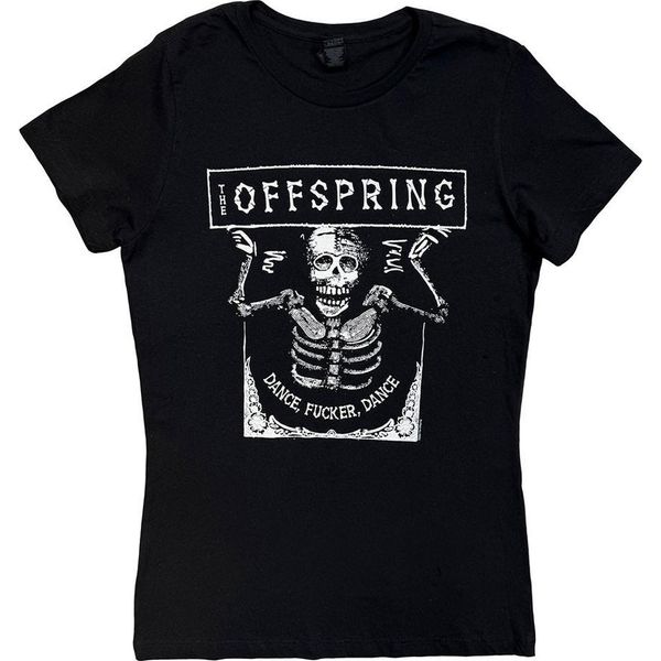 The Offspring - Maglietta "Dance Fucker Dance"" Da Donna RO15388 (Xxl) (Nero)"-image
