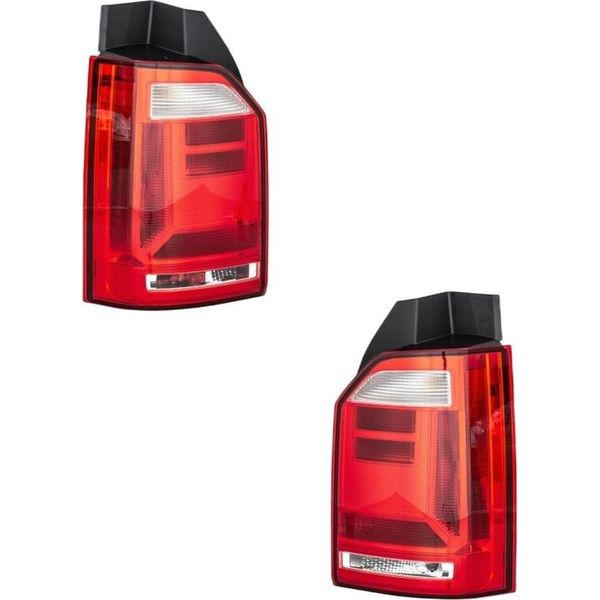 Set Luci Posteriori Sinistra Destra 12 V P21/5W W21W W5W Alogene Hella Per Vw E Altri Modelli-image