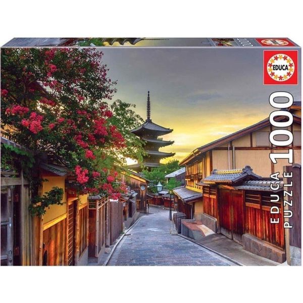 Educa 17969, Pagoda Yasaka-No-To, Puzzle Da 1000 Pezzi Per Adulti E Bambini Dai 10 Anni In Su, Giappone, Kyoto, Asia-image