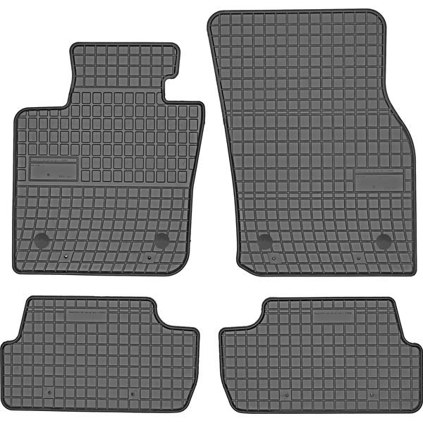 Frogum ET410336 Tappetini - Mini Cooper Iii S 2014- Piedi Ms + Chiusura Velcro Bmw Anteriori - Installati-image