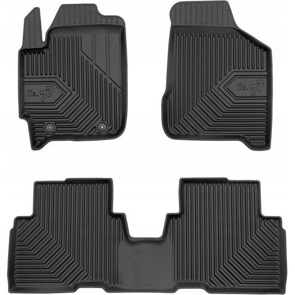 Frogum Kia Carens Ii 2002-2006 Set Di Tappetini In Gomma-image