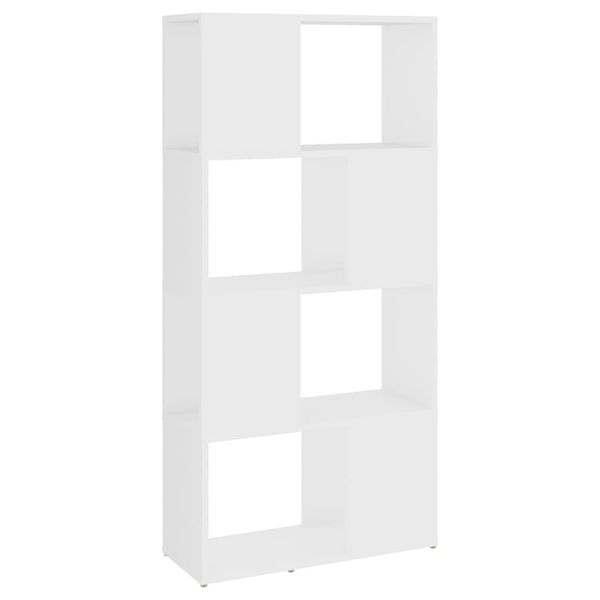 Syfax™ Libreria/Divisorio Bianco 60X24X124,5 Cm In Truciolato-image