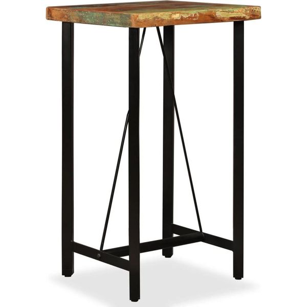 Syfax™ Set Da Bar 3 Pz In Legno Massello Di Recupero-image
