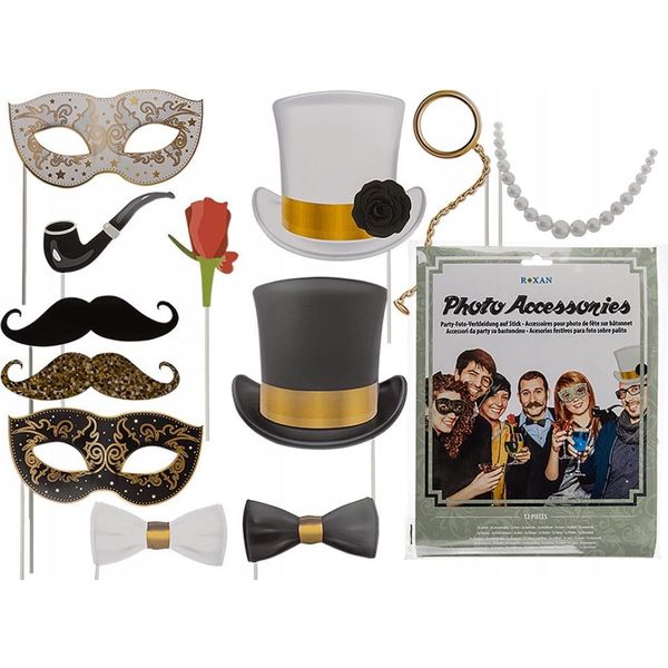 Oggetti Di Scena Per Foto, Cabina Fotografica, Set Fotografico, Gadget, Accessori, Festa Di Compleanno-image