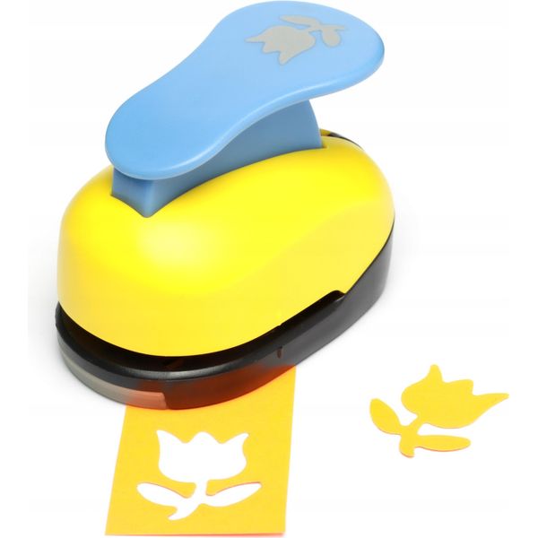 Fustella Per Carta A Forma Di Tulipano 38 Mm Per Progetti Creativi-image