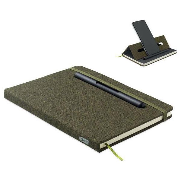 Midocean - Taccuino "Rinbook"", A5 MO1921 (Taglia Unica) (Verde Scuro)"-image
