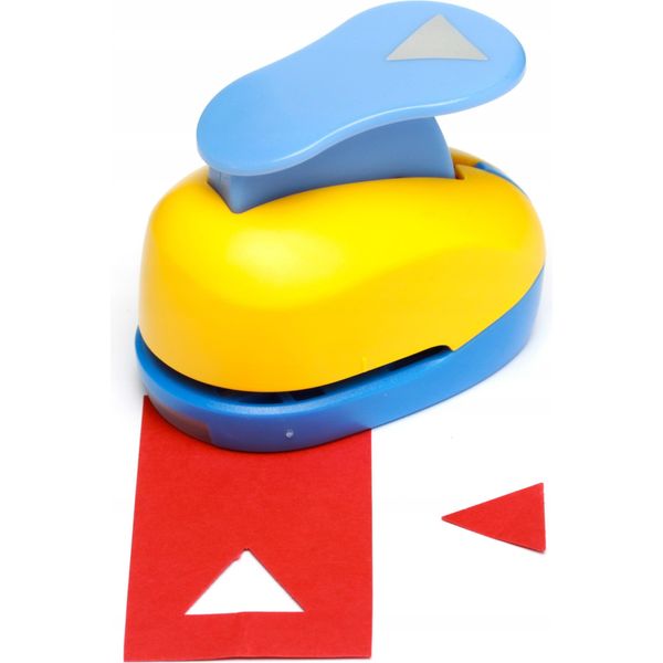 Fustella Per Carta 2,5 Cm Triangolare Per Progetti Creativi-image