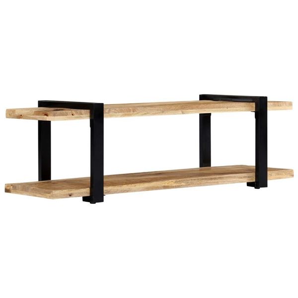 Syfax™ Mobile Porta Tv 130X40X40 Cm In Legno Massello Di Mango-image