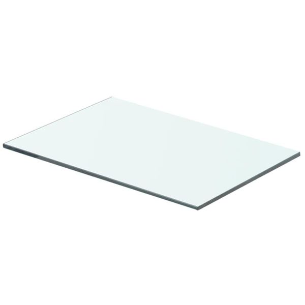 Syfax™ Mensole In Vetro Trasparente 2 Pz 40X20 Cm-image