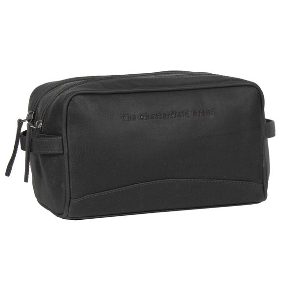 The Chesterfield Brand Borsa Da Toilette Stefan Toilet Bag Black Nero-image
