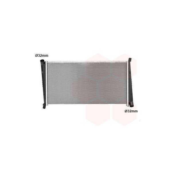Van Wezel Radiatore Raffreddamento Motore 59002130 Per Volvo V40 Estate (645)-image