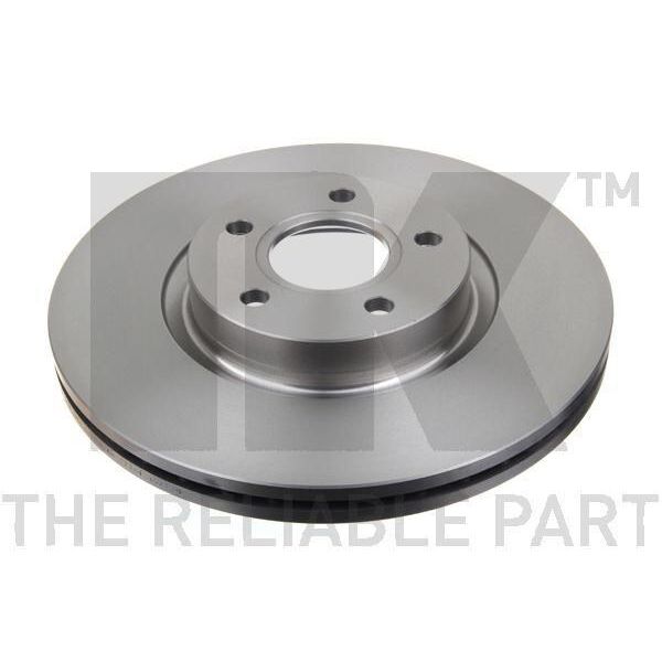 2 Dischi Freno Anteriori Nk Ford C-Max Focus Land Rover Freelander Volvo C30-image
