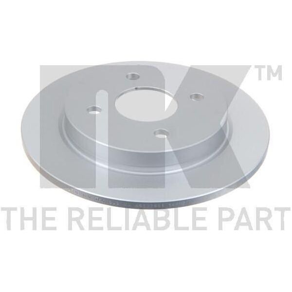 2X Disco Freno Nk 312536 Per Ford Fiesta Mk6 Hatchback (JA8 JR8) 33 4Mm 253Mm-image