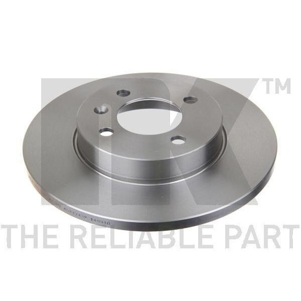 2 Dischi Freno Anteriori Nk Per Seat Inca Toledo Vw Caddy Golf Passat Vento-image