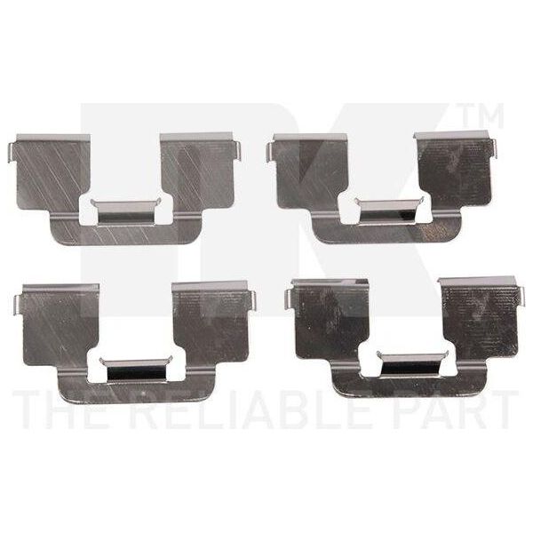 Nk Hinten Kit Accessori Pastiglie Freno A Disco Per Fiat Scudo (270_ 272_)-image
