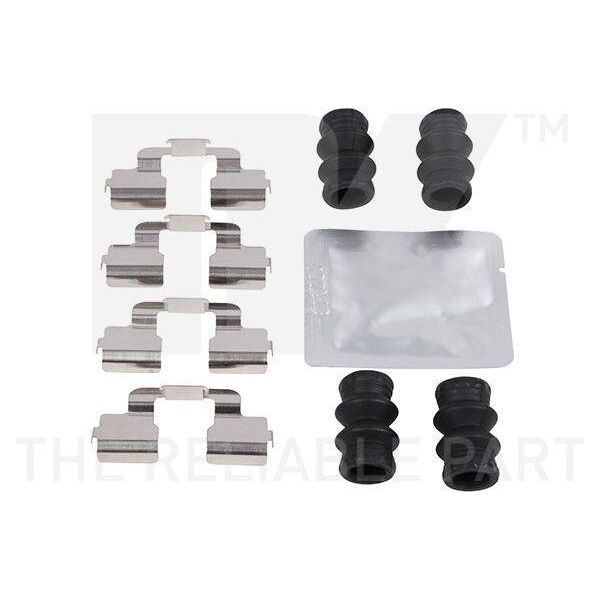 Kit Accessori Nk Pastiglie Freno A Disco 79371797 Per CitroËN Per C4 Ii (B7)-image