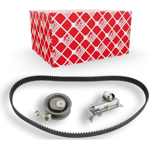 Febi Bilstein 27298 Kit Cinghia Dentata + Tenditore Per Vw Golf Iv Hatchback (1J1) Golf Iv Variant (1J5) Sharan (7M8, 7M9, 7M6) Bora Berlina (1J2)-image