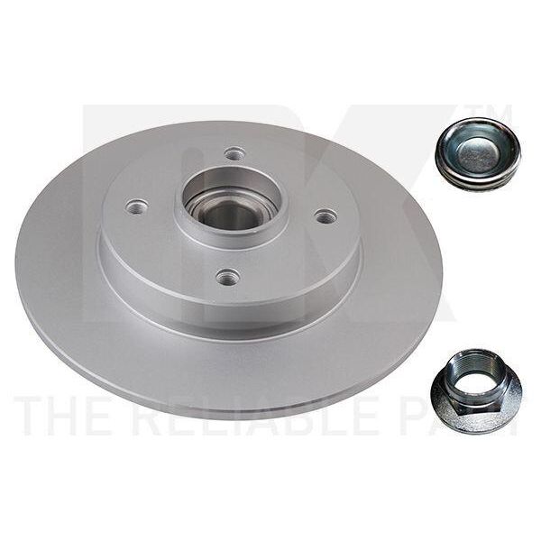 2 Dischi Freno Posteriori Nk Per Citroen C3 C4 Opelcrossland Peugeot 207 307-image