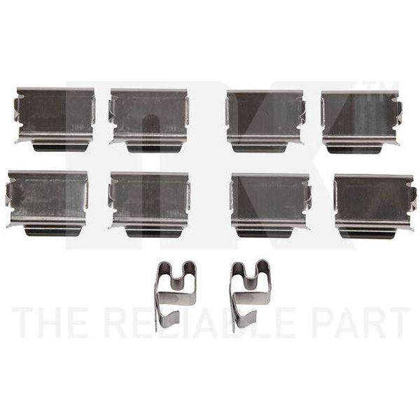 Kit Accessori Nk Pastiglie Freno A Disco 7936246 Per Opel Per Corsa C Hatchback (X01)-image