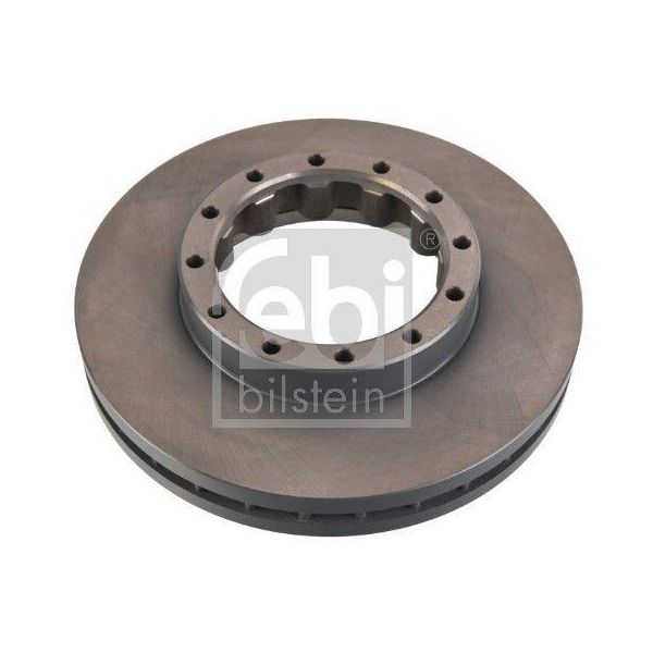 2X Disco Freno Febi Bilstein 47461 Posteriore Per Mitsubishi Canter (FE5 FE6) Vi-image