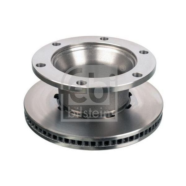 2X Febi Bilstein Disco Freno 27510 Posteriore Per Renault Trucks Midlum 137Mm 330Mm-image